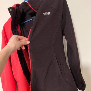 The North Face Women's Snow Jacket SIZE -M, Color - Coral pink